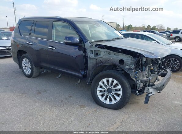 JTJAM7BX4N5337368 2022 LEXUS GX 460 Dark Blue Передняя правая четверть