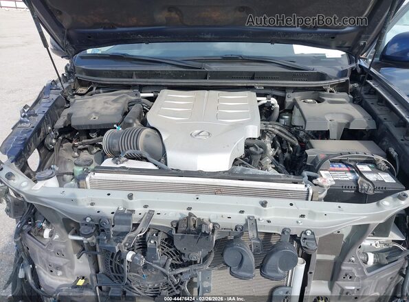 JTJAM7BX4N5337368 2022 LEXUS GX 460 Dark Blue Вид сзади