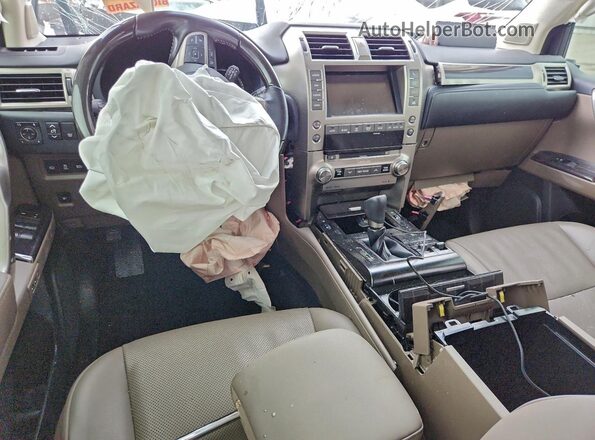 JTJAM7BX7M5282235 2021 LEXUS GX Серый Вид панели приборов