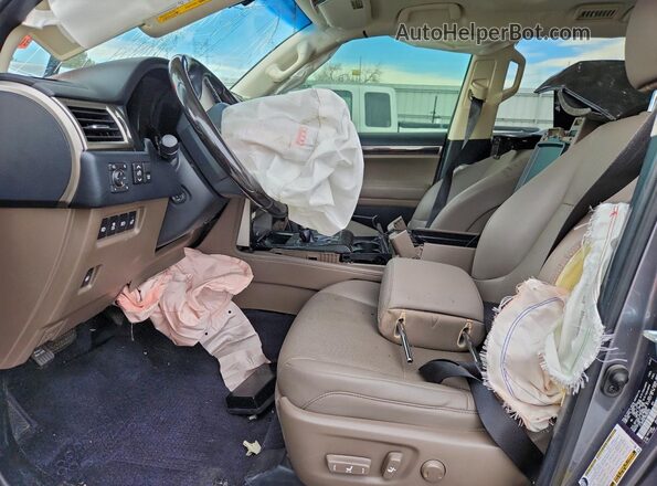 JTJAM7BX7M5282235 2021 LEXUS GX Серый Вид салона спереди