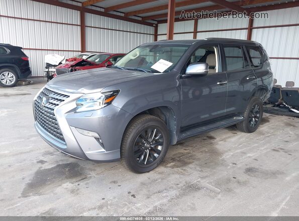 JTJAM7BX8P5356265 2023 LEXUS GX 460 Gray Vista tres cuartos delantera izquierda