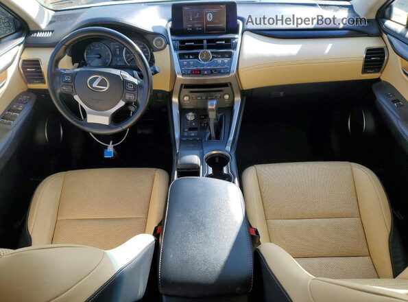 JTJBARBZ1J2164933 2018 LEXUS NX Белый Вид панели приборов