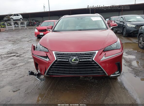 JTJBARBZ1J2173938 2018 LEXUS NX 300 Темно-бордовый Вид щитка приборов