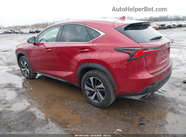 JTJBARBZ1J2173938 2018 LEXUS NX 300 Темно-бордовый Задняя левая четверть