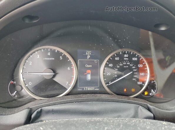 JTJBARBZ2G2068575 2016 LEXUS NX Белый Вид щитка приборов