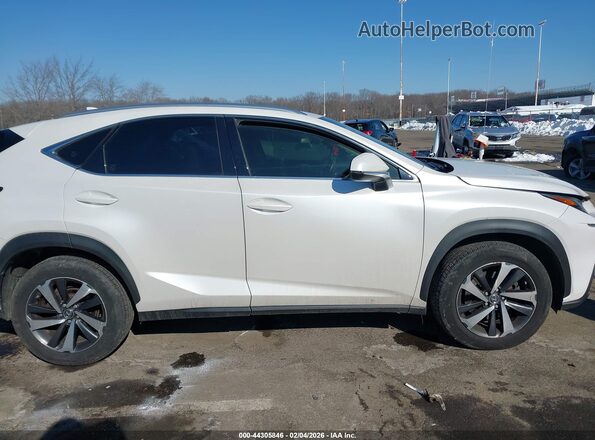 JTJBARBZ2J2162883 2018 LEXUS NX 300 Белый Вид задней части салона