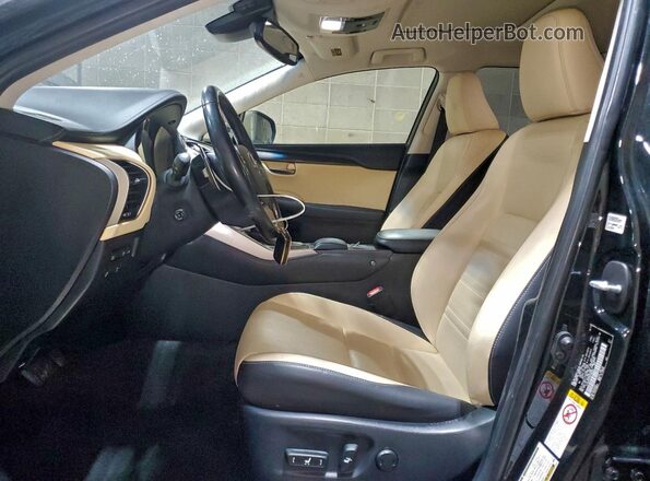 JTJBARBZ3K2185493 2019 LEXUS NX Угольный Вид салона спереди