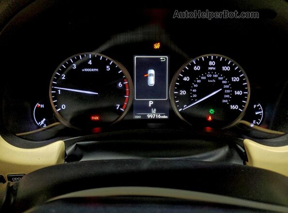 JTJBARBZ3K2185493 2019 LEXUS NX Угольный Вид щитка приборов