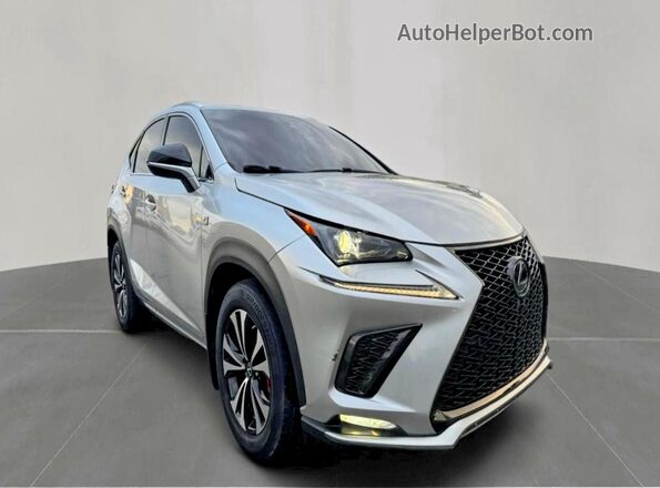 JTJBARBZ3K2189513 2019 LEXUS NX Серый Передняя левая четверть