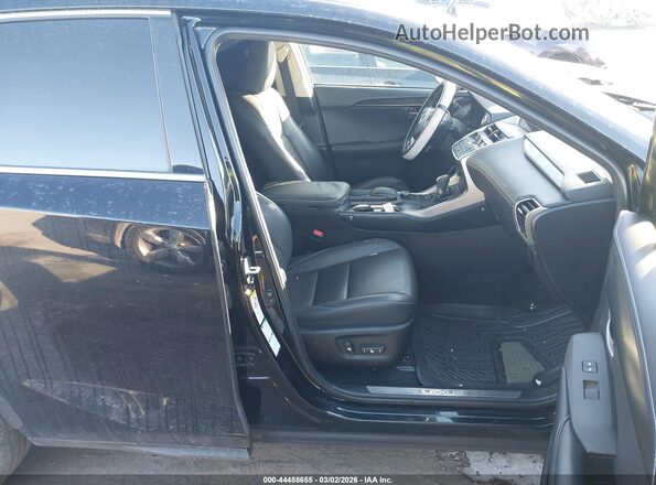 JTJBARBZ4G2047596 2016 LEXUS NX 200T Черный Вид салона спереди