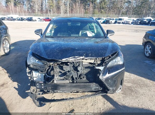JTJBARBZ4G2047596 2016 LEXUS NX 200T Черный Вид задней части салона
