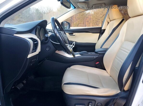 JTJBARBZ4G2090884 2016 LEXUS NX Белый Вид салона спереди