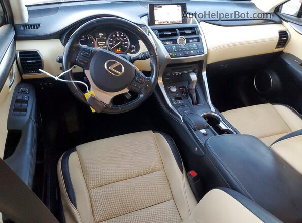 JTJBARBZ4G2090884 2016 LEXUS NX Белый Вид панели приборов
