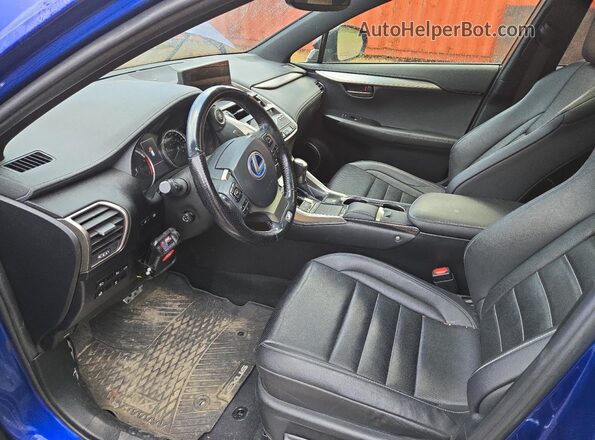 JTJBARBZ4K2181825 2019 LEXUS NX Blue Widok wnętrza z przodu