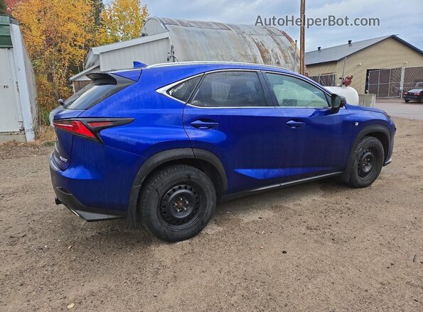 JTJBARBZ4K2181825 2019 LEXUS NX Blue Tył prawy