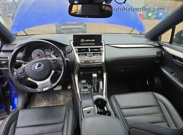 JTJBARBZ4K2181825 2019 LEXUS NX Blue Widok deski rozdzielczej