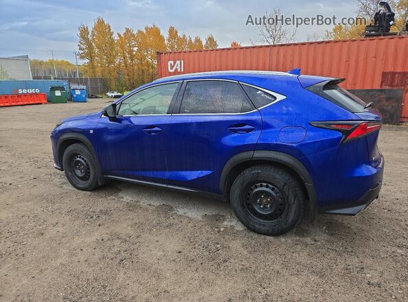 JTJBARBZ4K2181825 2019 LEXUS NX Blue Tył lewy