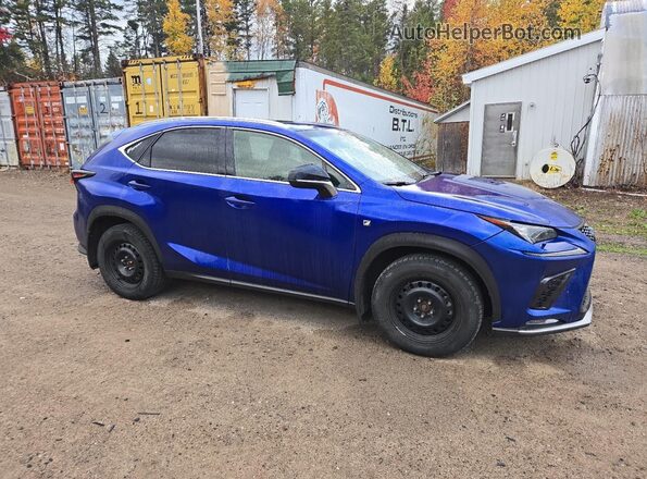 JTJBARBZ4K2181825 2019 LEXUS NX Blue Przód prawy