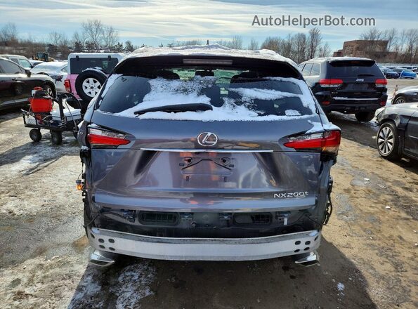 JTJBARBZ5G2065654 2016 LEXUS NX Угольный Вид сзади