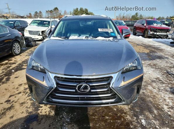 JTJBARBZ5G2065654 2016 LEXUS NX Угольный Вид спереди