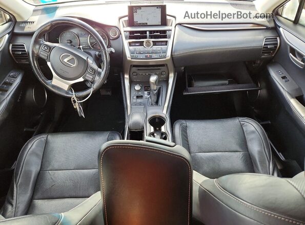 JTJBARBZ5G2065654 2016 LEXUS NX Угольный Вид панели приборов