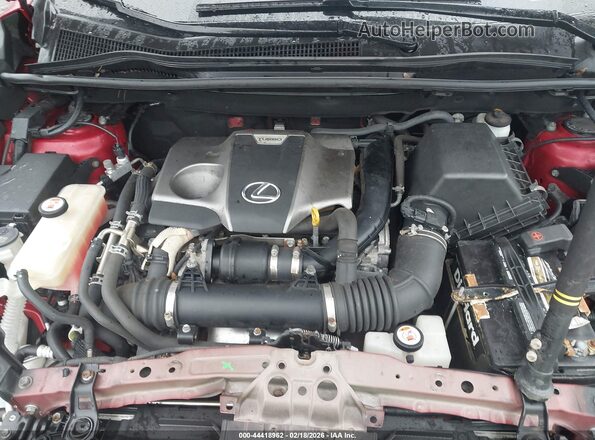 JTJBARBZ5G2091509 2016 LEXUS NX 200T Red Widok z tyłu