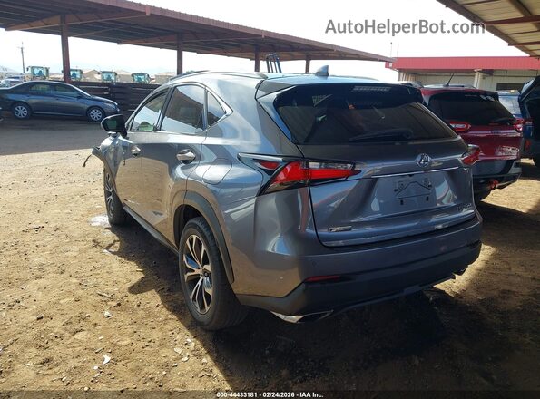 JTJBARBZ6G2074850 2016 LEXUS NX 200T Серый Задняя левая четверть