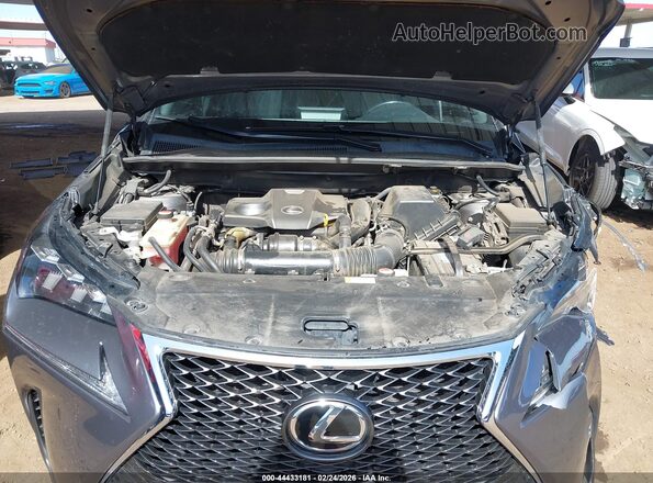 JTJBARBZ6G2074850 2016 LEXUS NX 200T Серый Вид сзади