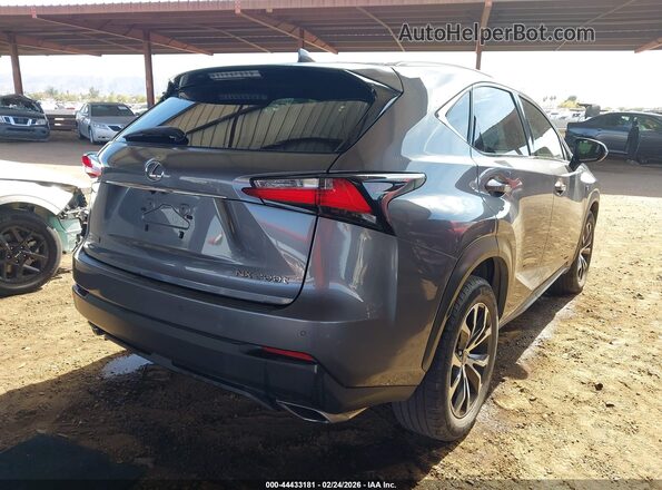 JTJBARBZ6G2074850 2016 LEXUS NX 200T Серый Задняя правая четверть