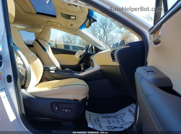 JTJBARBZ7G2061573 2016 LEXUS NX 200T Белый Вид салона спереди