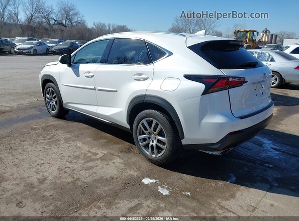 JTJBARBZ7G2061573 2016 LEXUS NX 200T Белый Задняя левая четверть