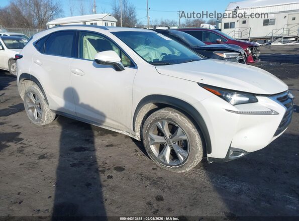 JTJBARBZ7H2125595 2017 LEXUS NX 200T Белый Передняя правая четверть