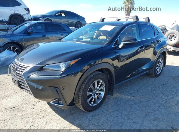 JTJBARBZ7K2194990 2019 LEXUS NX 300 Черный Передняя левая четверть