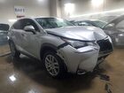 2016 Lexus Nx 200t Base Silver vin: JTJBARBZ8G2090774