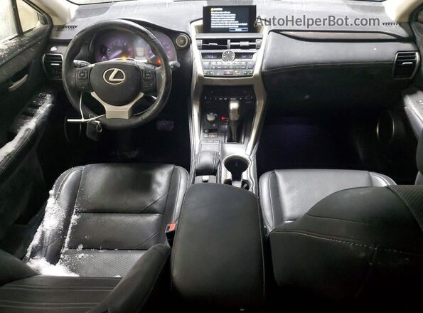 JTJBARBZ8G2090774 2016 LEXUS NX Silver Vista del salpicadero