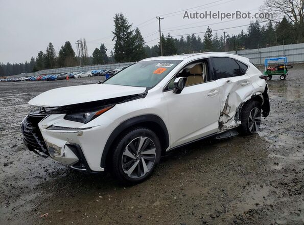 JTJBARBZ8J2158093 2018 LEXUS NX Белый Передняя левая четверть