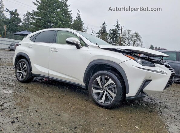 JTJBARBZ8J2158093 2018 LEXUS NX Белый Передняя правая четверть