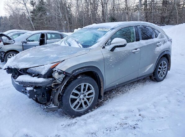 JTJBARBZ9G2066175 2016 LEXUS NX Серебряный Передняя левая четверть