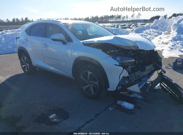 JTJBARBZ9K2205990 2019 LEXUS NX 300 White Przód prawy