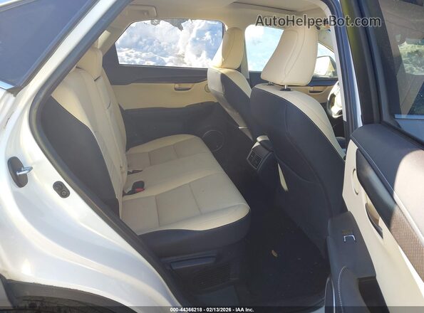 JTJBARBZ9K2205990 2019 LEXUS NX 300 White Widok naklejki z numerem VIN