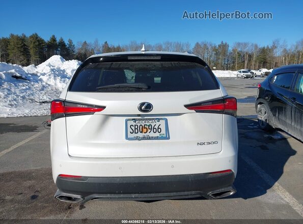 JTJBARBZ9K2205990 2019 LEXUS NX 300 White 