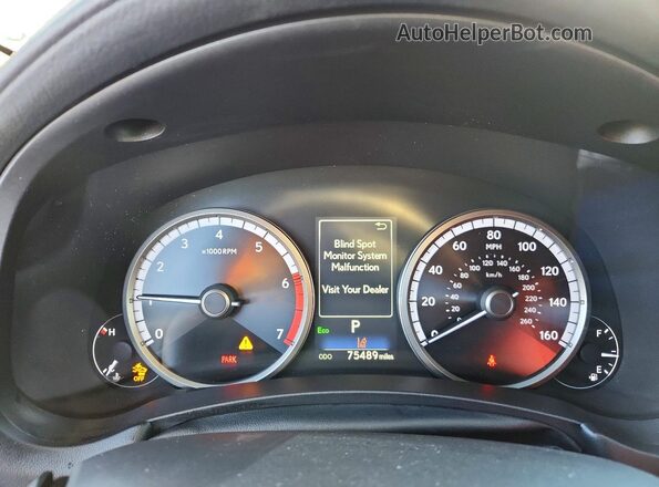 JTJBARBZXK2187998 2019 LEXUS NX Белый Вид щитка приборов