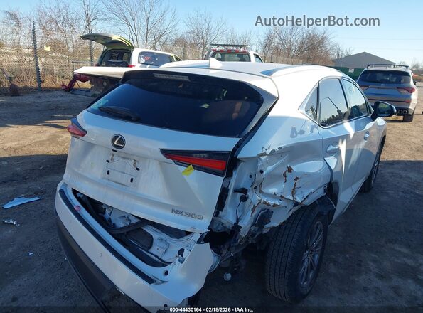 JTJBARBZXK2208994 2019 LEXUS NX 300 Белый Задняя правая четверть
