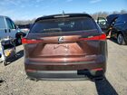 2019 Lexus Nx 300 Base Темно-бордовый vin: JTJBARBZXK2211717