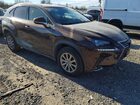 2019 Lexus Nx 300 Base Темно-бордовый vin: JTJBARBZXK2211717
