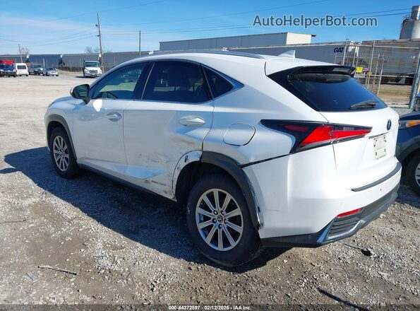 JTJBJRBZ3J2094500 2018 LEXUS NX 300H Белый Задняя левая четверть
