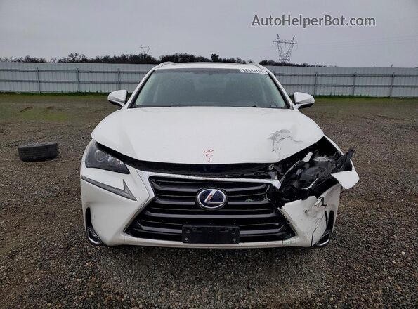 JTJBJRBZ6G2043694 2016 LEXUS NX Белый Вид спереди