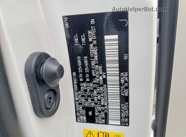 JTJBJRBZ6G2043694 2016 LEXUS NX Белый Вид подкапотного пространства