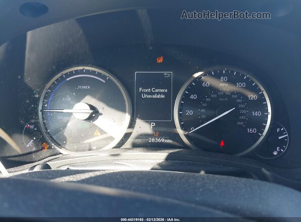 JTJBJRBZ8K2116704 2019 LEXUS NX 300H Черный Вид задних сидений