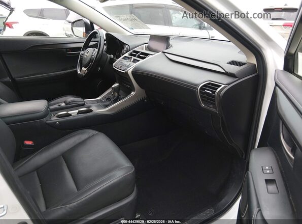 JTJBJRBZXH2072441 2017 LEXUS NX 300H Белый Вид салона спереди